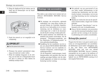 2013-2016 Mitsubishi Attrage Gebruikershandleiding | Nederlands