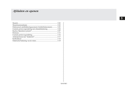 2013-2016 Mitsubishi Attrage Gebruikershandleiding | Nederlands