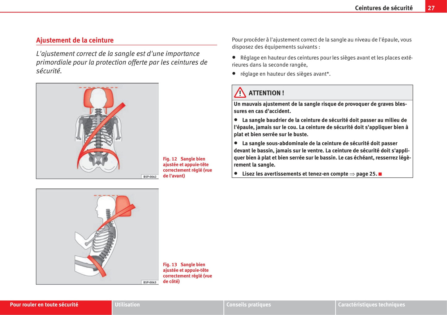 2008-2009 Seat Alhambra Owner's Manual | French