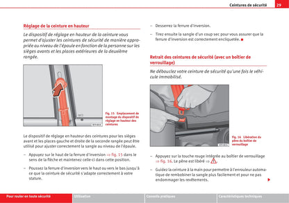 2008-2009 Seat Alhambra Owner's Manual | French