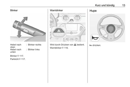 2018-2019 Opel Adam Bedienungsanleitung | Deutsch