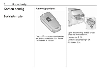 2018-2019 Opel Corsa Gebruikershandleiding | Nederlands