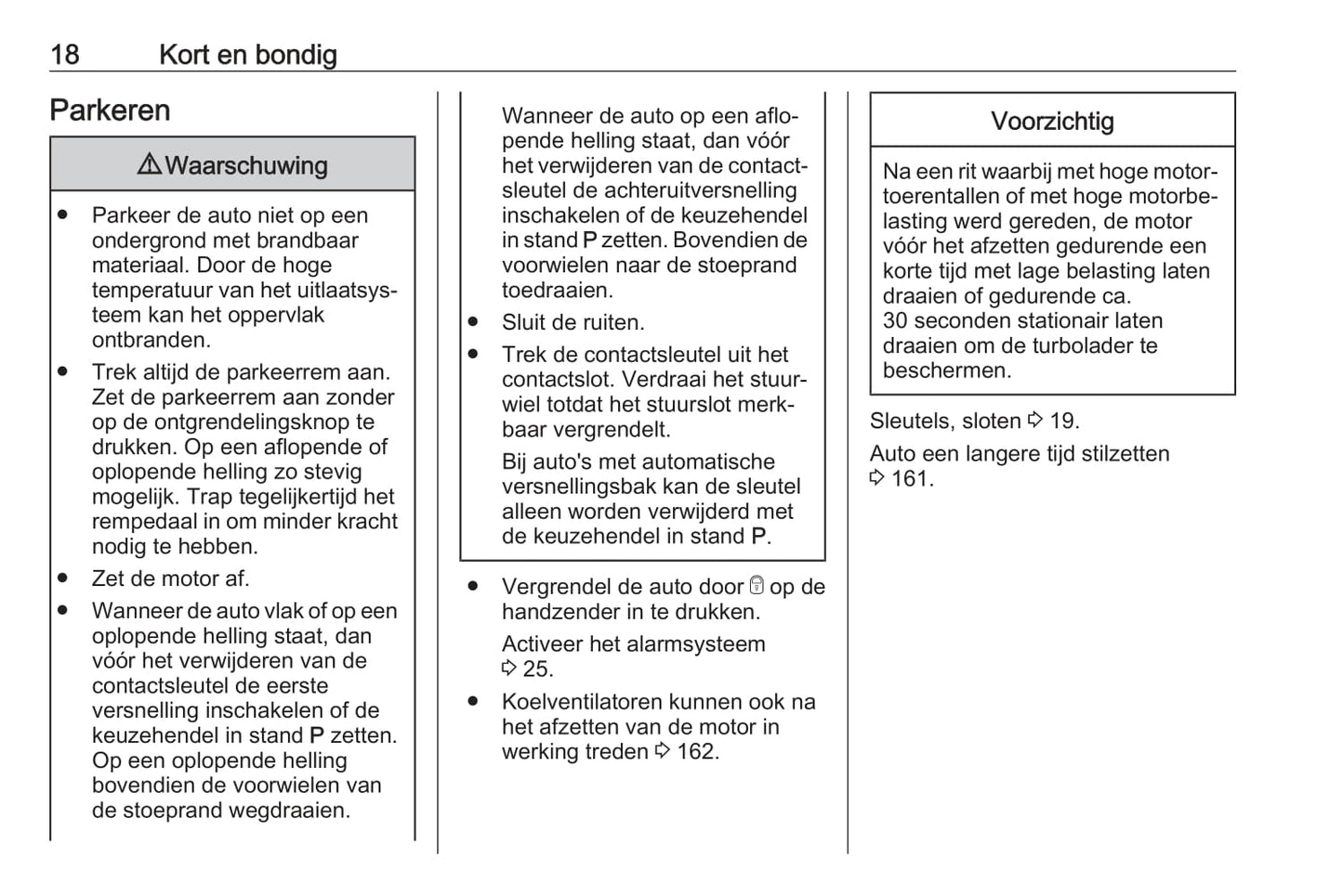 2018-2019 Opel Corsa Gebruikershandleiding | Nederlands