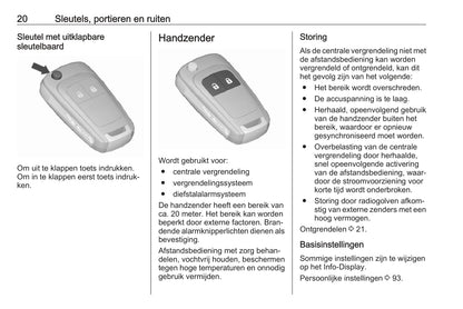 2018-2019 Opel Corsa Gebruikershandleiding | Nederlands