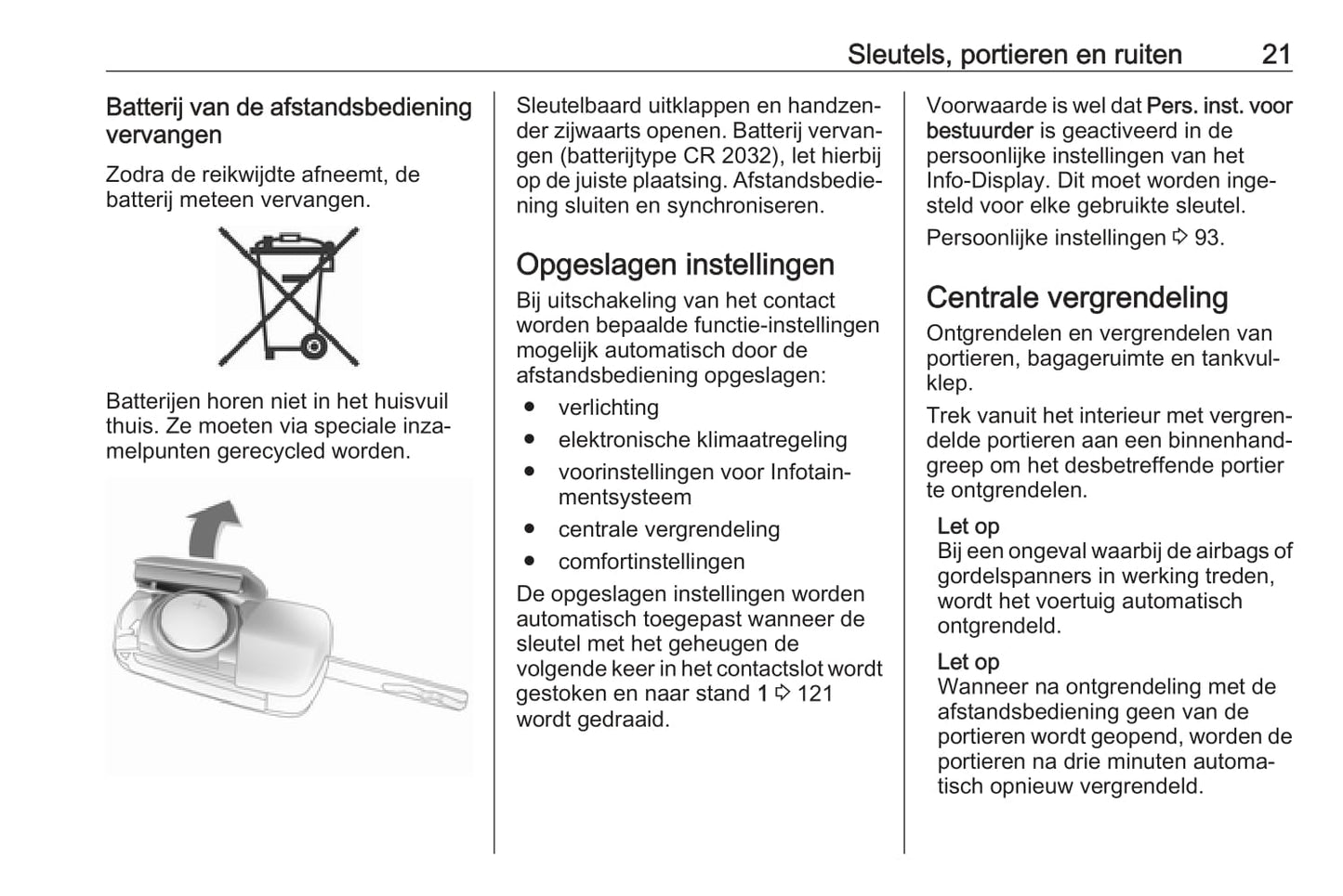 2018-2019 Opel Corsa Gebruikershandleiding | Nederlands