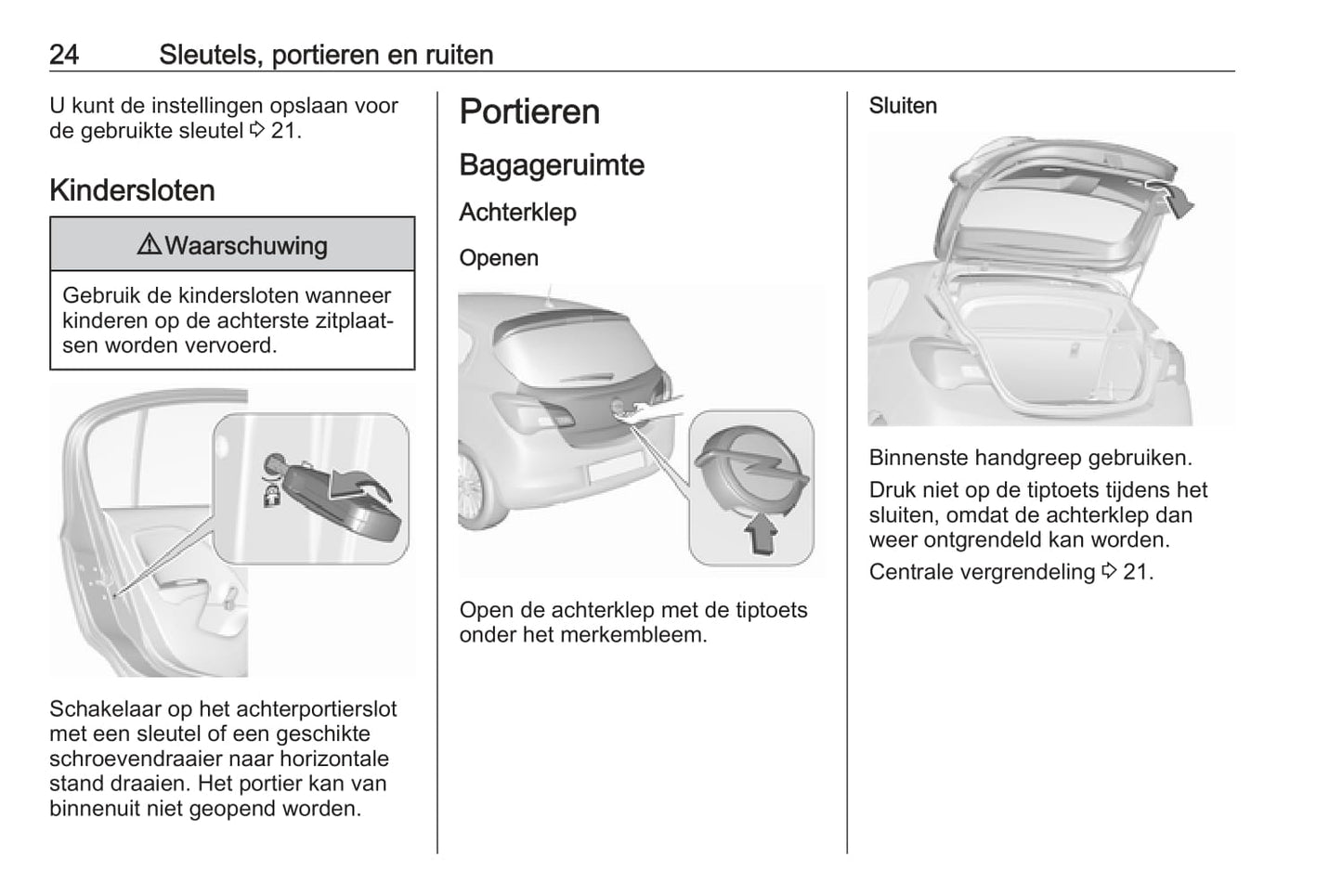 2018-2019 Opel Corsa Gebruikershandleiding | Nederlands