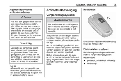 2018-2019 Opel Corsa Gebruikershandleiding | Nederlands