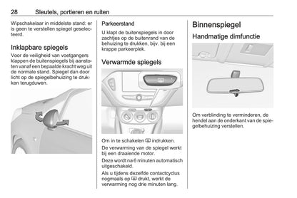 2018-2019 Opel Corsa Gebruikershandleiding | Nederlands