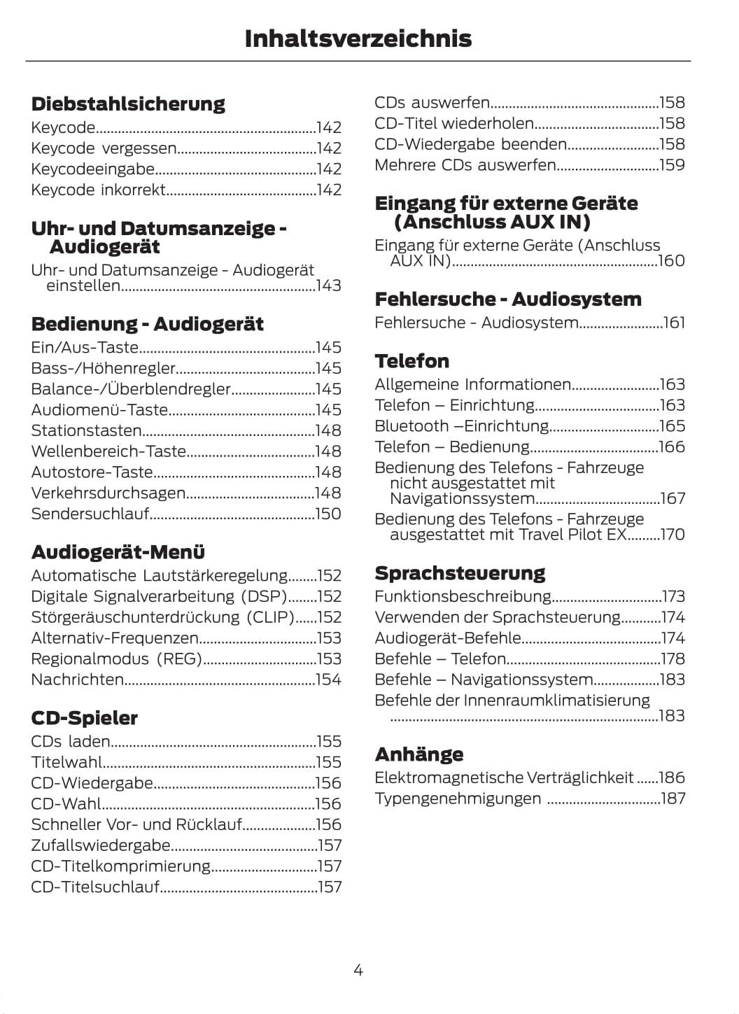 2011-2012 Ford Fusion Gebruikershandleiding | Duits