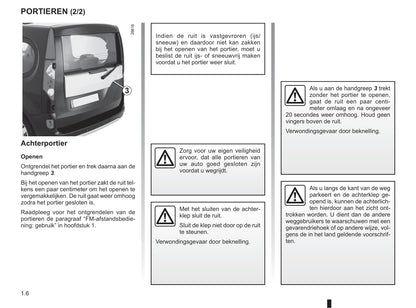 2011-2012 Renault Kangoo Be Bop Owner's Manual | Dutch