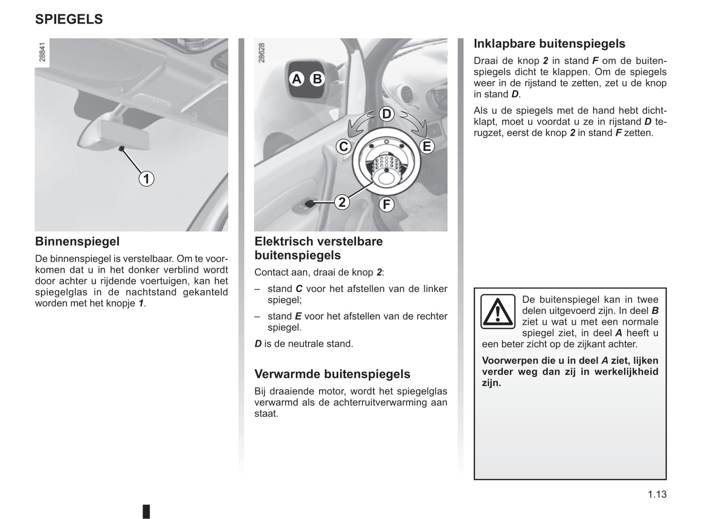 2011-2012 Renault Kangoo Be Bop Owner's Manual | Dutch