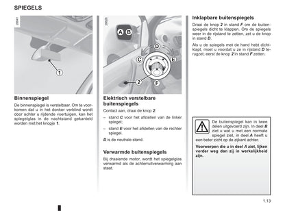 2011-2012 Renault Kangoo Be Bop Owner's Manual | Dutch