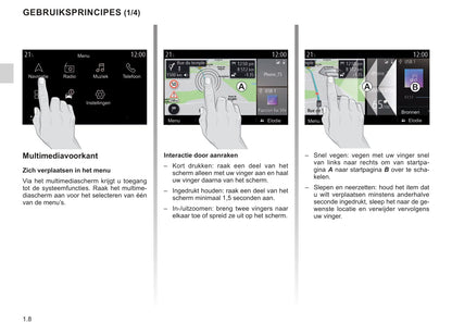 Renault Easy Connect Multimediasystemen Handleiding 05/2021