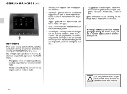 Renault Easy Connect Multimediasystemen Handleiding 05/2021