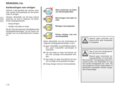 Renault Easy Connect Multimediasystemen Handleiding 05/2021