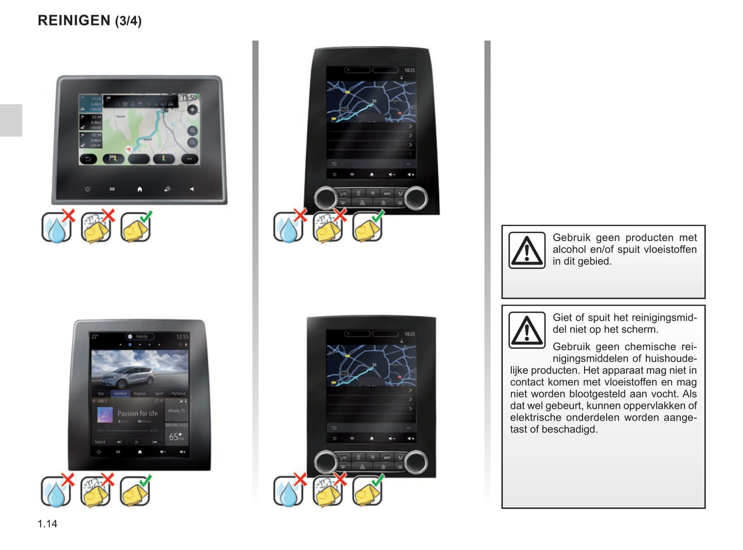 Renault Easy Connect Multimediasystemen Handleiding 05/2021