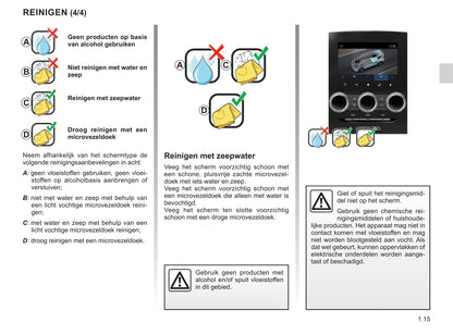 Renault Easy Connect Multimediasystemen Handleiding 05/2021