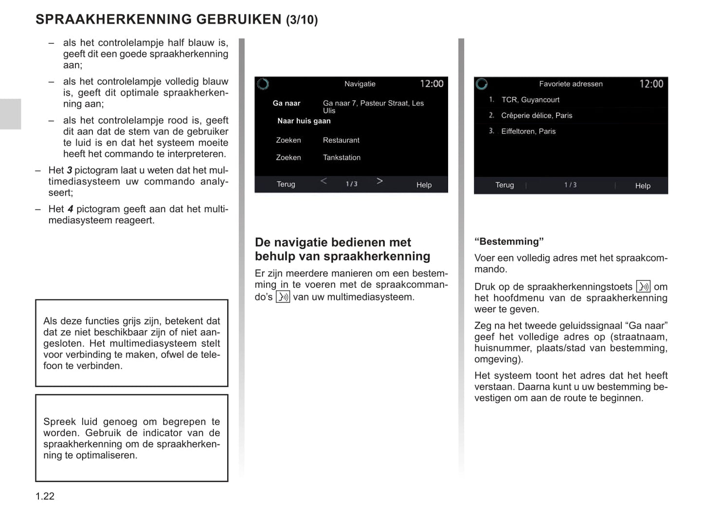 Renault Easy Connect Multimediasystemen Handleiding 05/2021