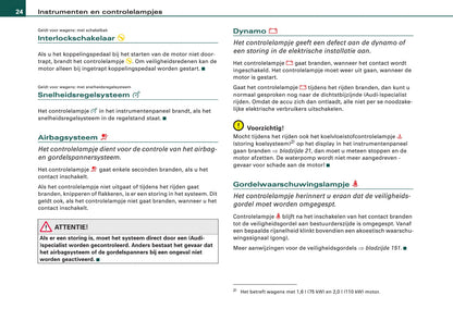 2004-2008 Audi A3 Bedienungsanleitung | Niederländisch