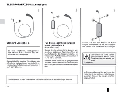 2012-2013 Renault Fluence Z.E. Owner's Manual | German