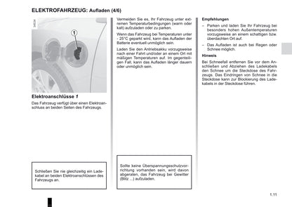 2012-2013 Renault Fluence Z.E. Owner's Manual | German