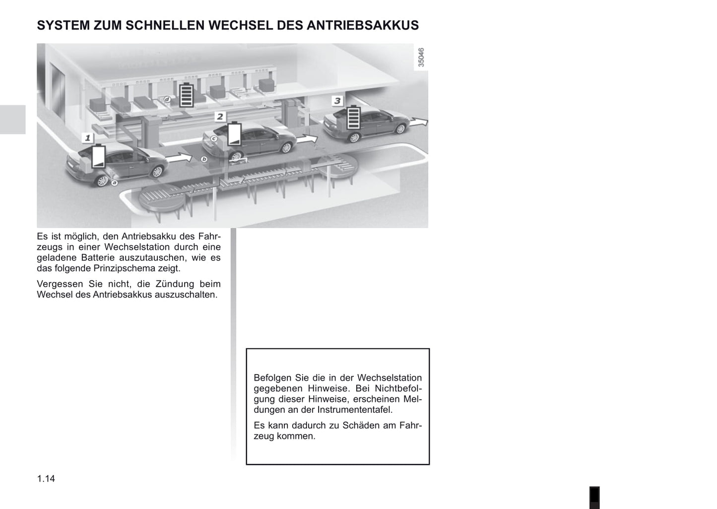 2012-2013 Renault Fluence Z.E. Owner's Manual | German