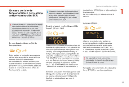 2017-2018 Citroën C-Elysée Owner's Manual | Spanish