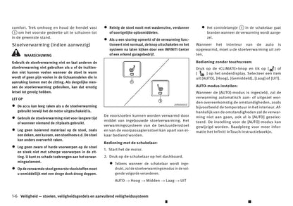 2016-2017 Infiniti Q50 Bedienungsanleitung | Niederländisch