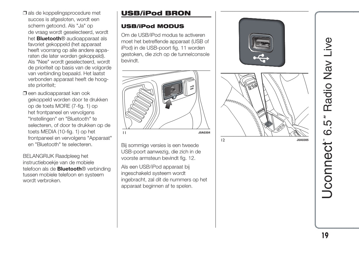 Jeep Renegade Uconnect Radio Nav 6.5 Handleiding 2015