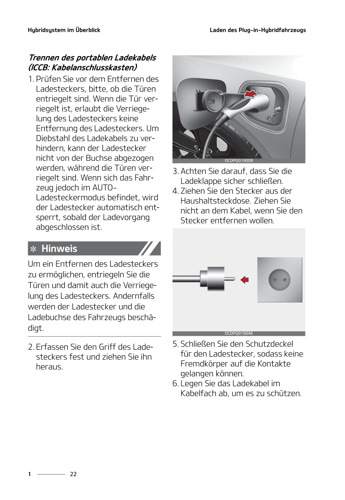 2020-2021 Kia Ceed Plug-in Hybrid Owner's Manual | German