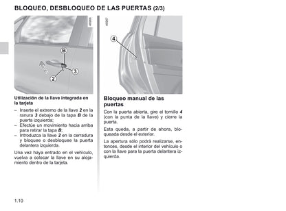 2019-2020 Renault Espace Gebruikershandleiding | Spaans