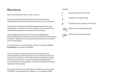 2016-2018 Citroën DS4 Manuel du propriétaire | Français