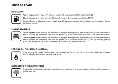 2008-2009 Fiat Idea Gebruikershandleiding | Engels