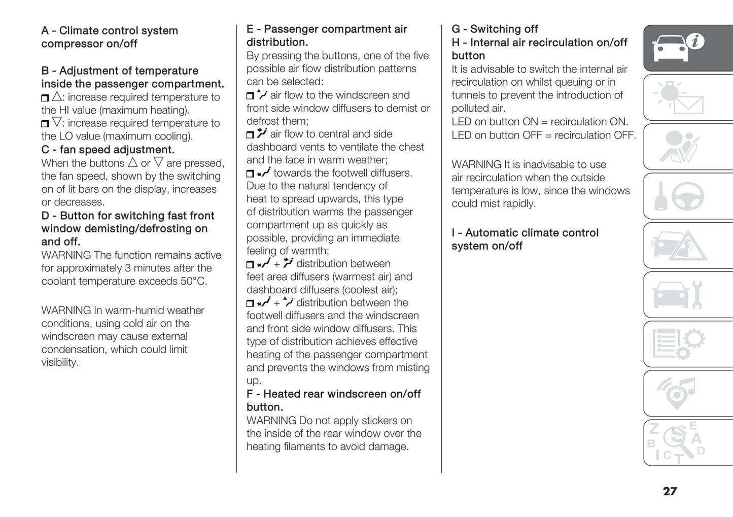 2020-2021 Fiat 500 Hybrid/500C Hybrid Owner's Manual | English