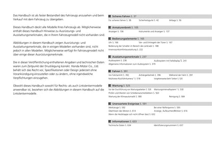 2020-2021 Honda Jazz Hybrid Owner's Manual | German