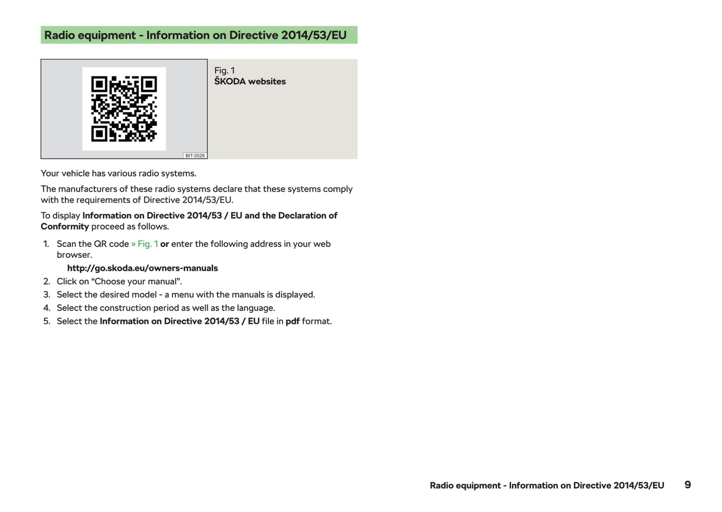 2018-2019 Skoda Kodiaq Gebruikershandleiding | Engels