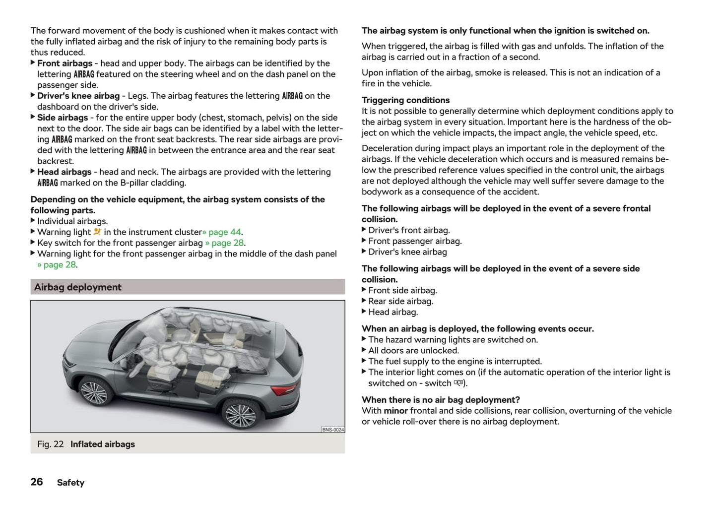 2018-2019 Skoda Kodiaq Gebruikershandleiding | Engels