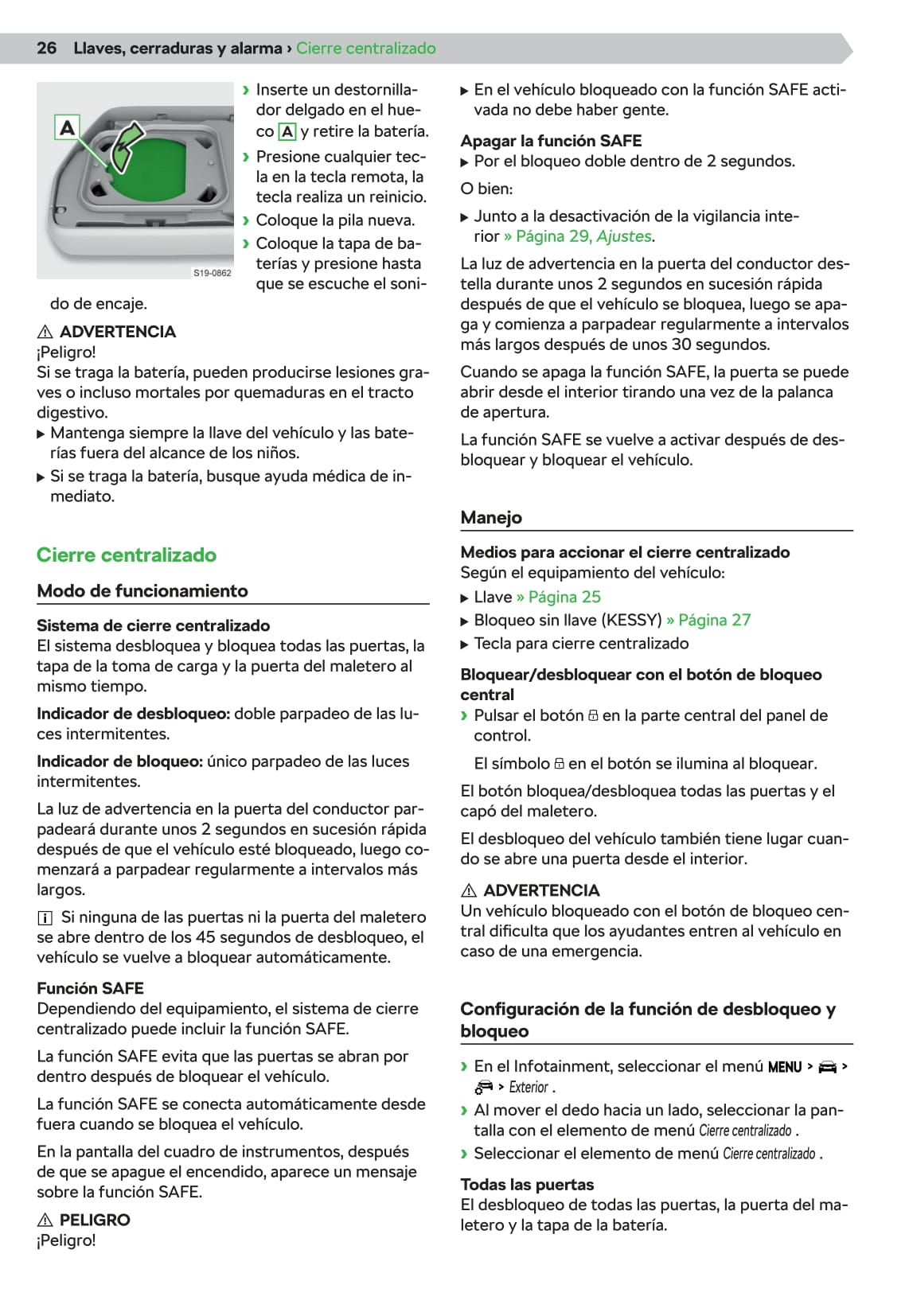 2020-2021 Skoda Octavia Gebruikershandleiding | Spaans