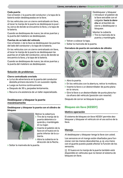 2020-2021 Skoda Octavia Gebruikershandleiding | Spaans