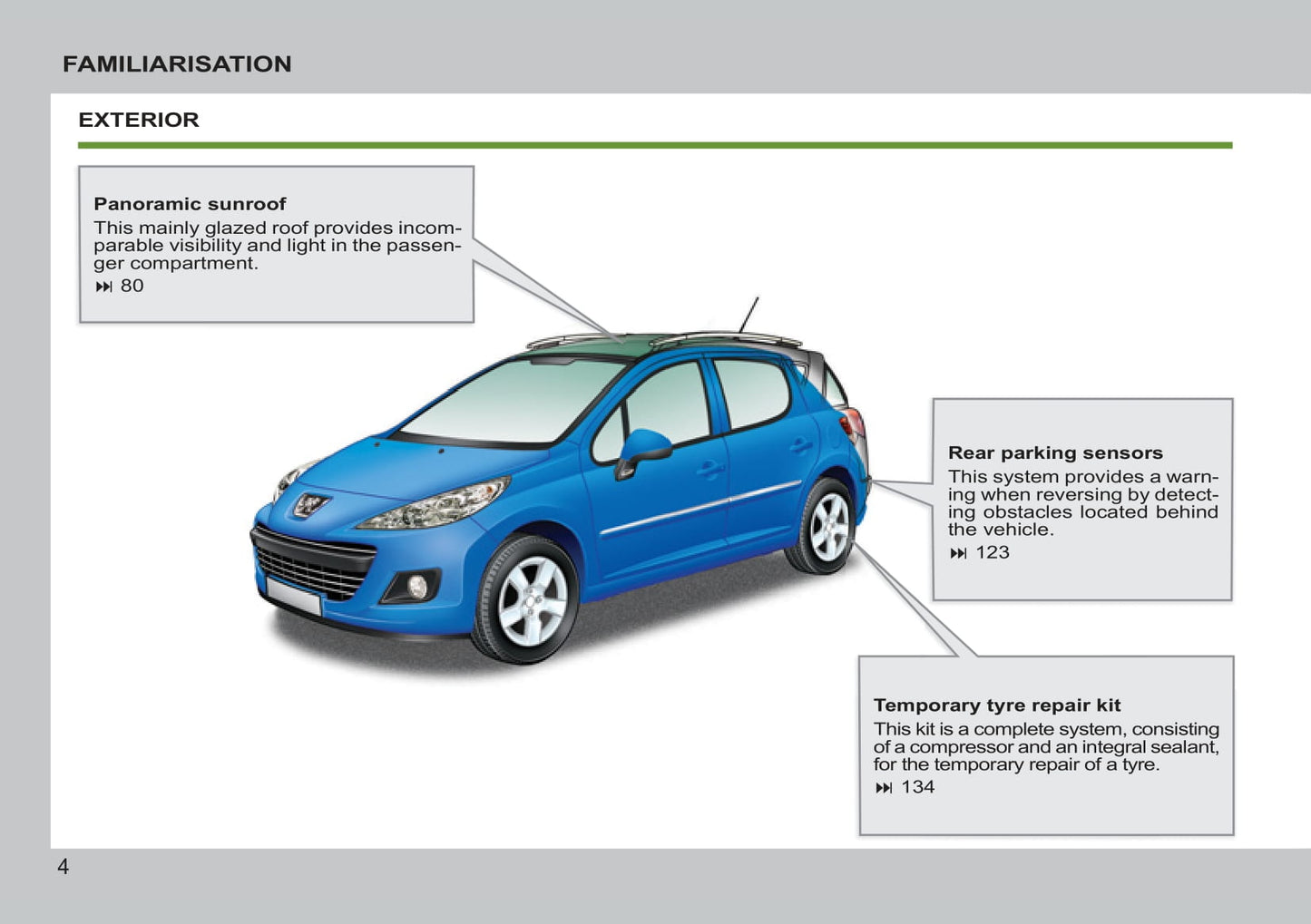 2011-2014 Peugeot 207/207 SW Manuel du propriétaire | Anglais