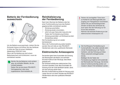 2012-2014 Peugeot 107 Bedienungsanleitung | Deutsch