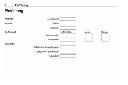 2017-2018 Opel Combo Gebruikershandleiding | Duits