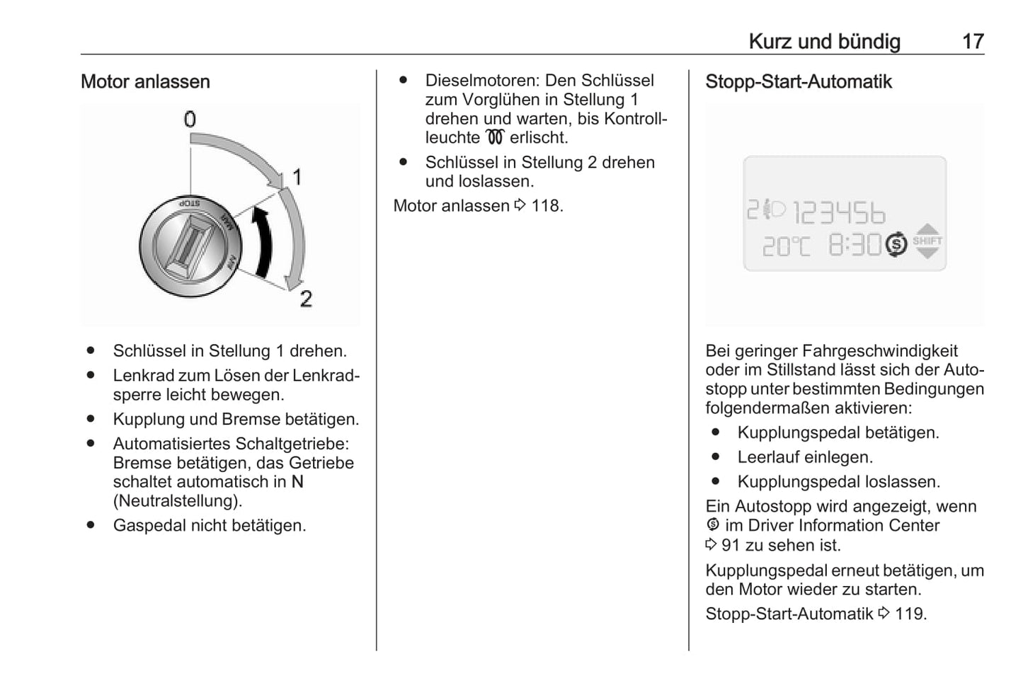 2017-2018 Opel Combo Gebruikershandleiding | Duits