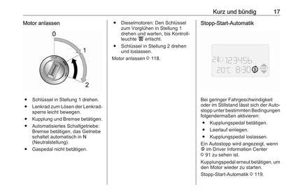 2017-2018 Opel Combo Gebruikershandleiding | Duits