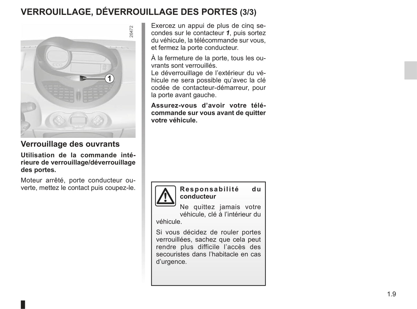 2013-2014 Renault Twingo Owner's Manual | French