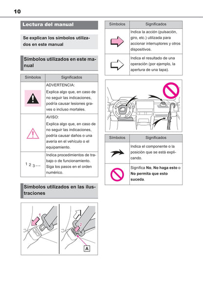 2022-2023 Toyota bZ4X Owner's Manual | Spanish