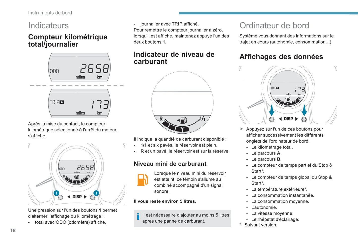 2018-2022 Peugeot 108 Gebruikershandleiding | Frans