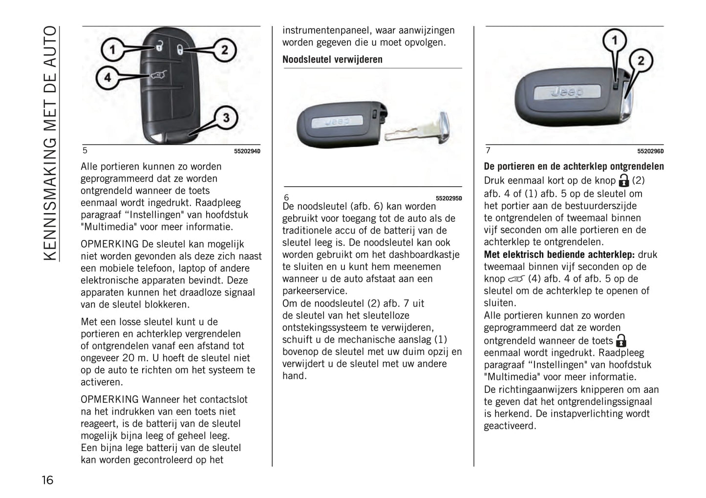 2021-2022 Jeep Compass Owner's Manual | Dutch