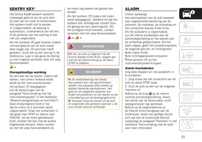 2021-2022 Jeep Compass Owner's Manual | Dutch