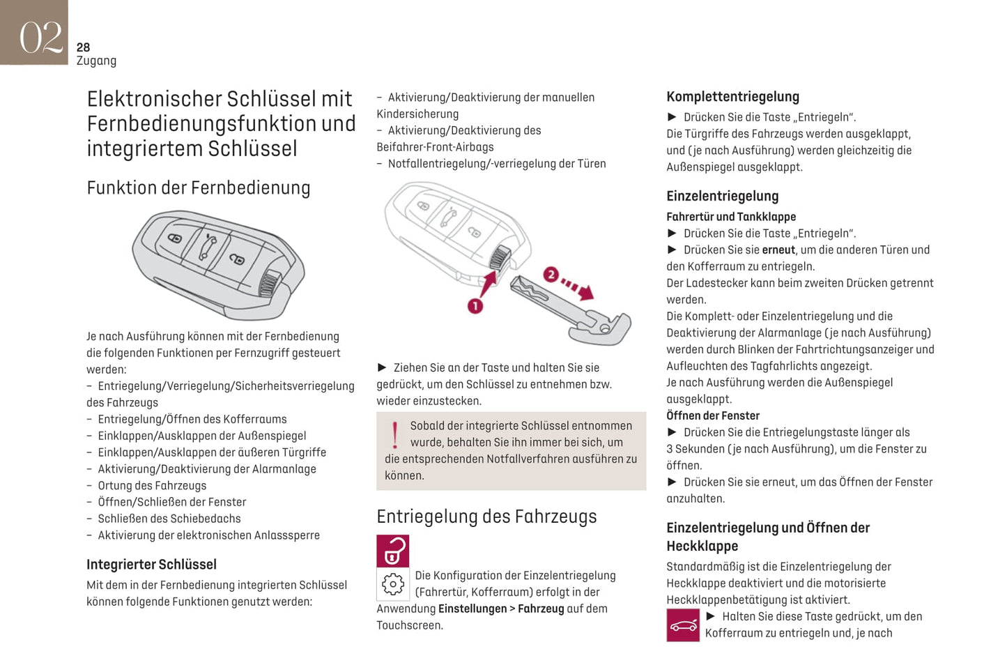 2021-2023 DS DS 4 Manuel du propriétaire | Allemand